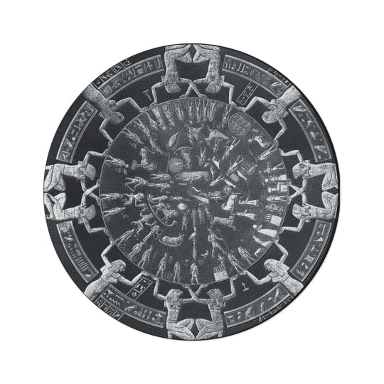 Dendera Temple of Hathor Zodiac Orginal Meditation Mat