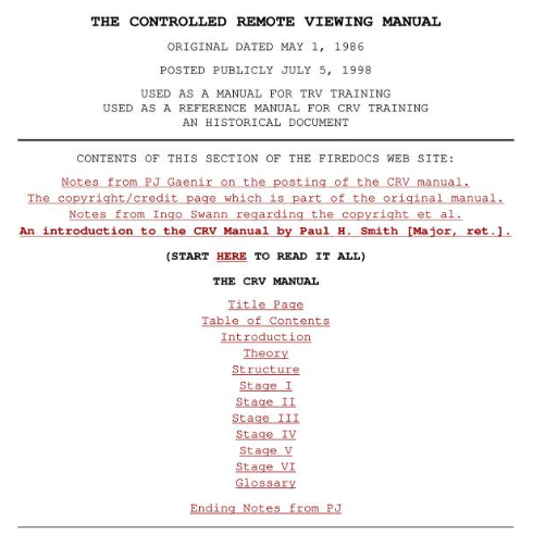 The Essential Guide to Remote Viewing By: Paul H. Smith