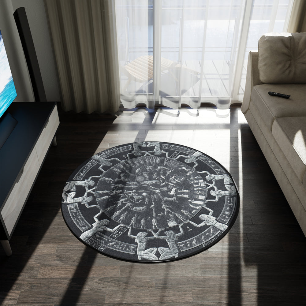 Dendera Temple of Hathor Zodiac Orginal Meditation Mat